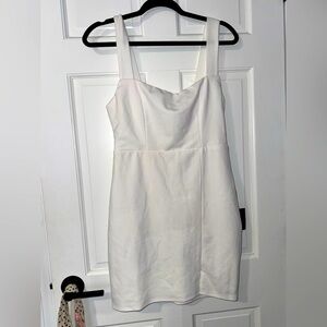 NWT - Lulus mini dress - white - size small